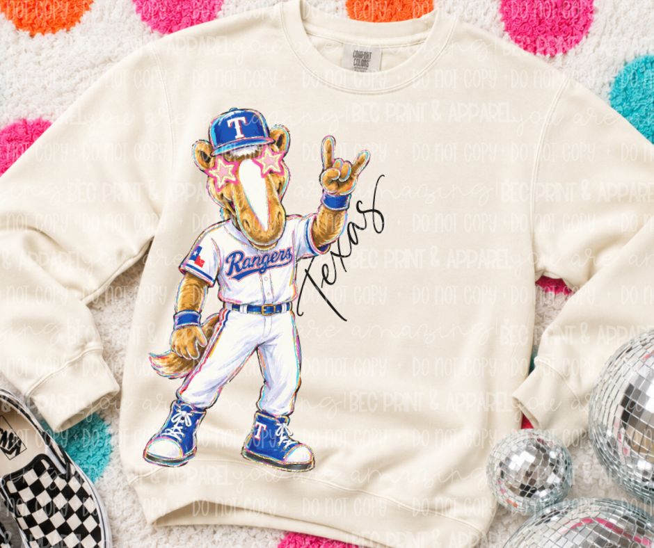 Texas Rangers (Rockin MLB Mascot) - DTF