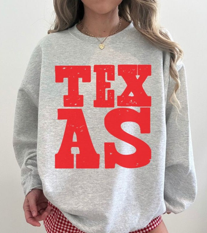 Texas - Red (Mixed Up States) - DTF