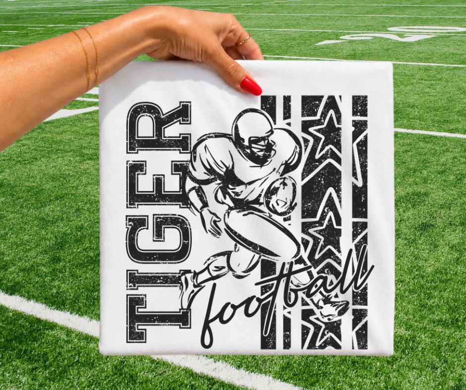Tigers (Football Season Mascot) - DTF