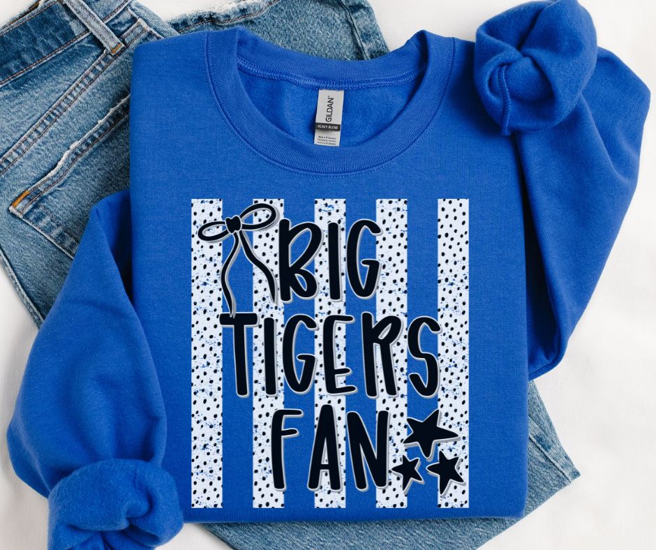 Tigers (Dottie Stripes Mascot) - DTF