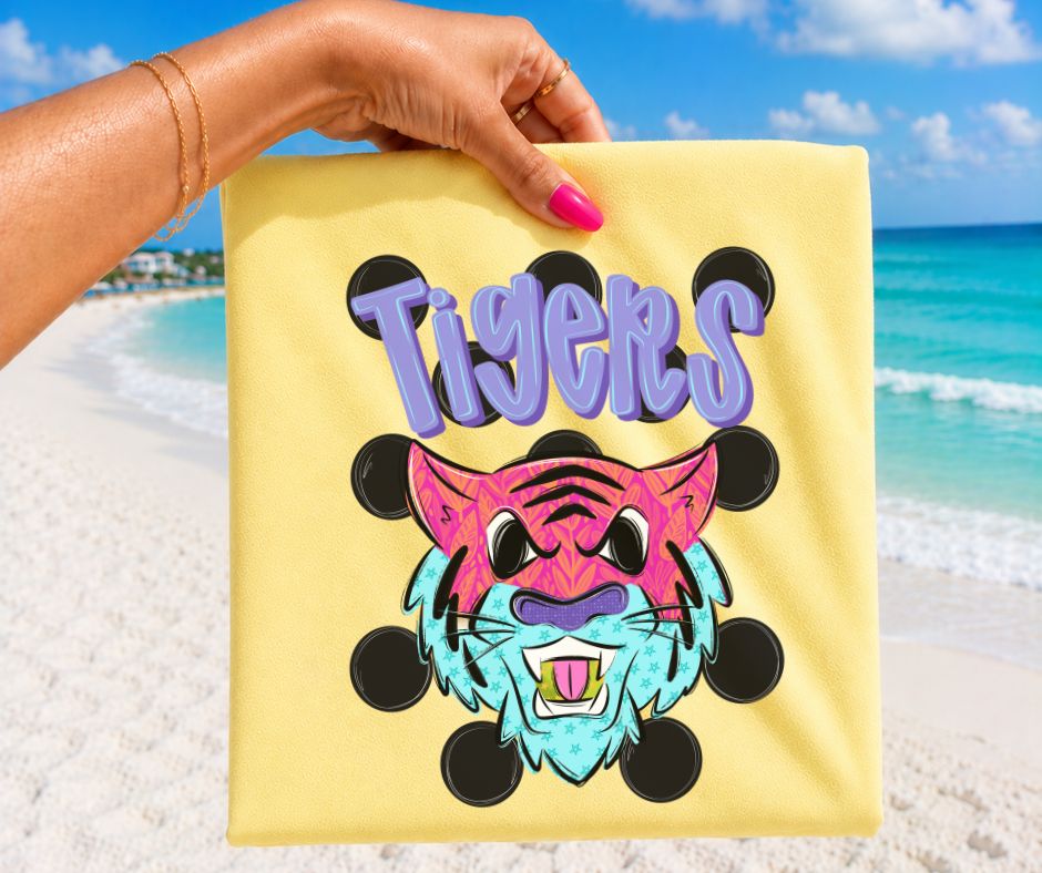 Tigers (Polka Dot Mascots) - DTF
