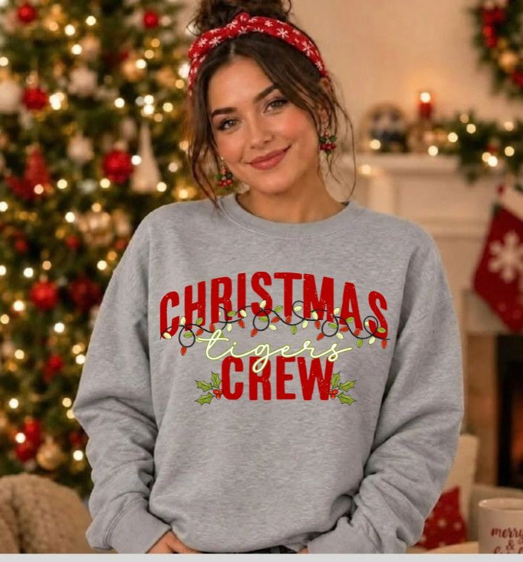 Tigers (Christmas Crew Lights Mascot) - DTF
