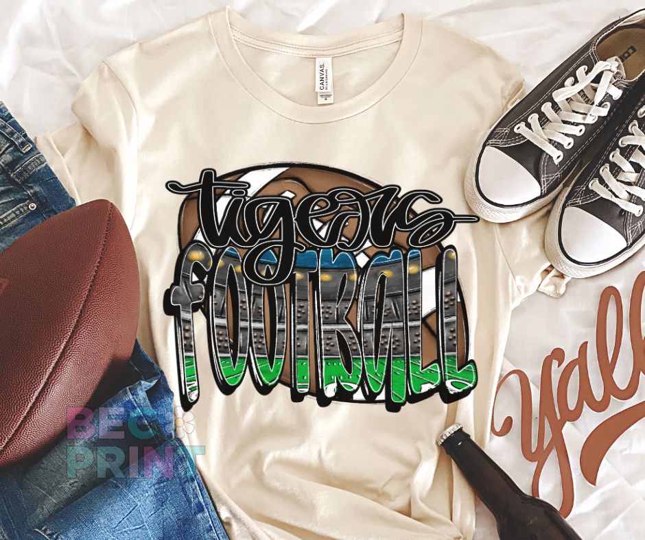 Tigers (Football Field Mascots) - DTF