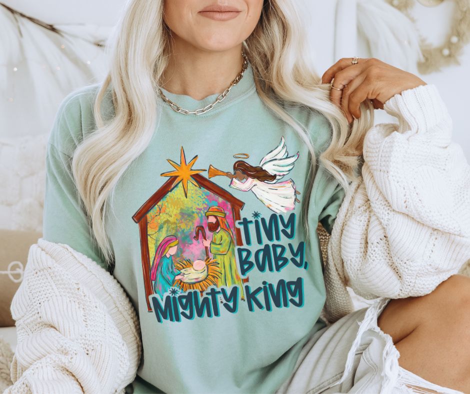 Tiny Baby Mighty King - DTF