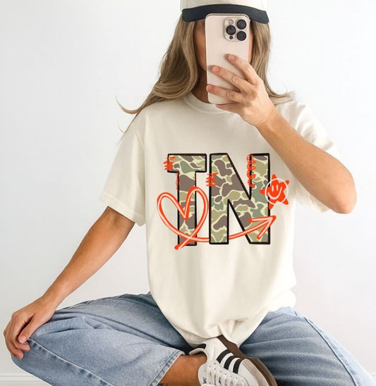 TN (Doodle Camo State Abbreviation) - DTF