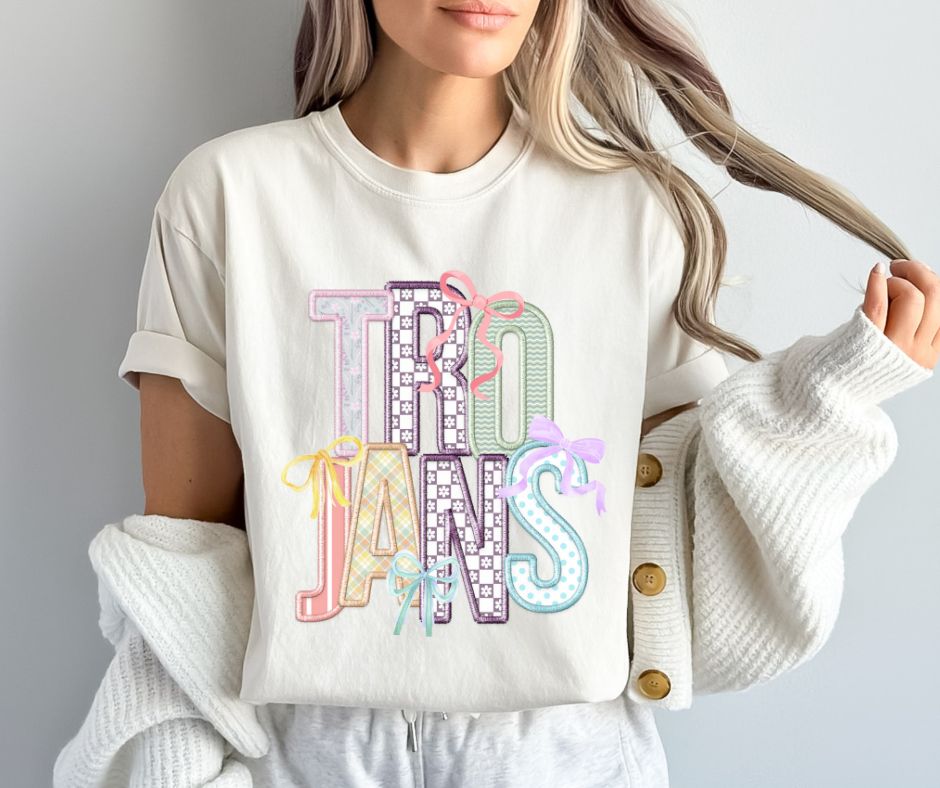 Trojans (Spring Bow Mascots) - DTF