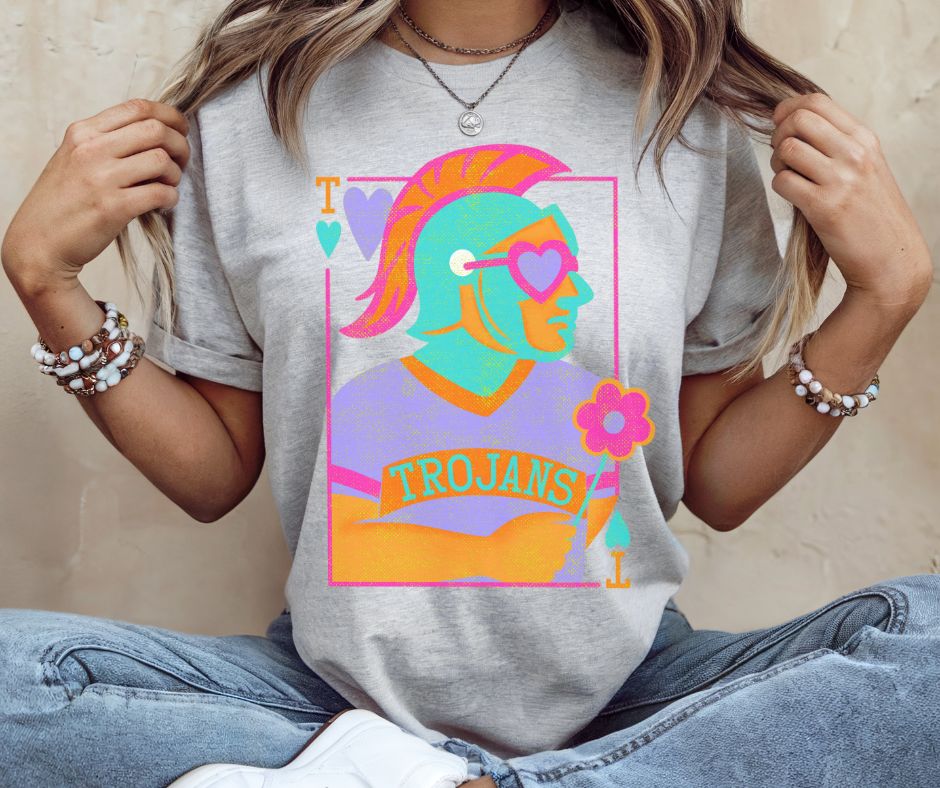 Trojans (Playing Card Mascots) - DTF