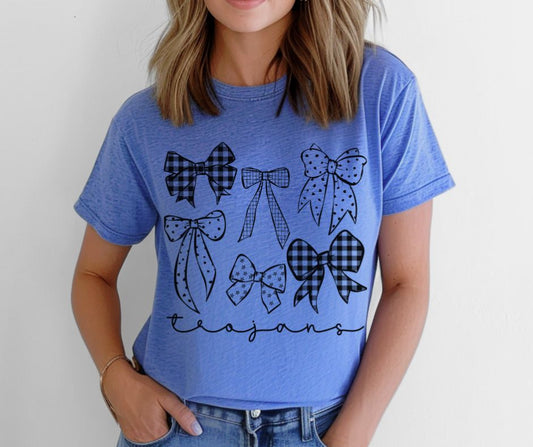 Trojans (Bow Collage Mascot) - DTF