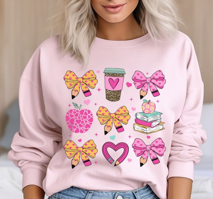 Coquette Teacher Valentine - DTF