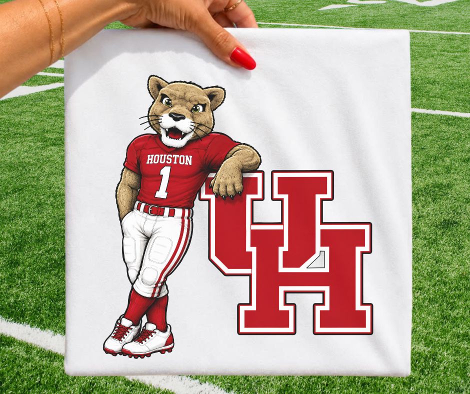U of H (Leaning Mascots) - DTF