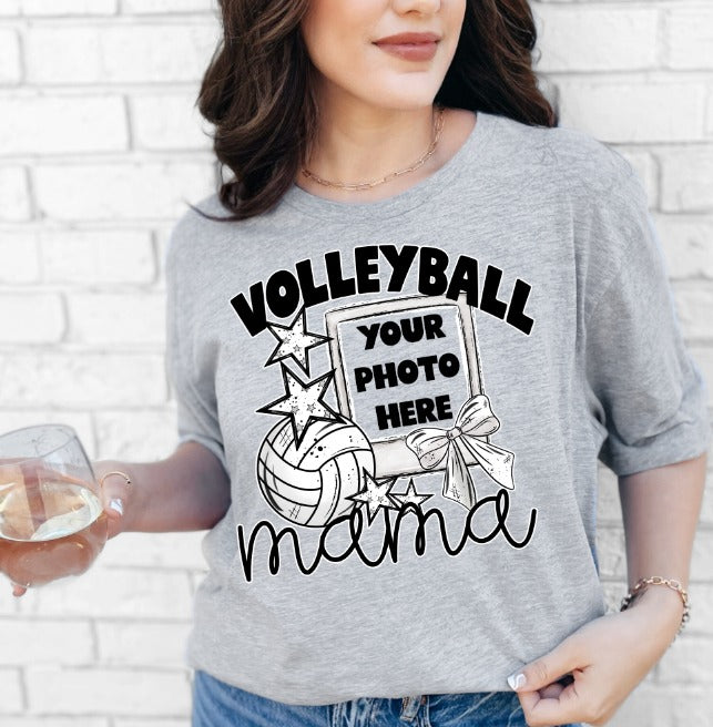Volleyball Mama Photo Frame (READ DESCRIPTION) - DTF