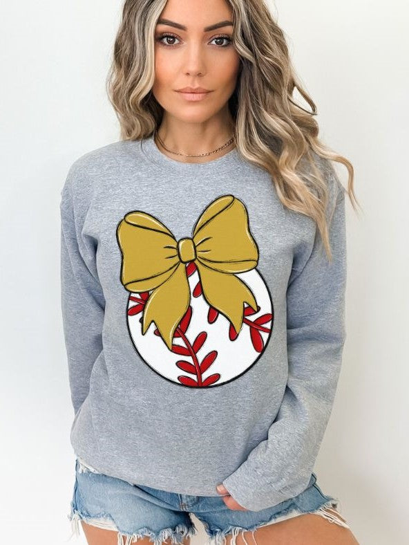 Bows and Balls (Baseball) - DTF