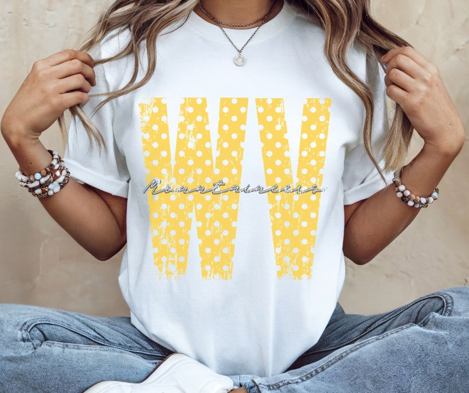 West Virginia (Polka Dot College) - DTF