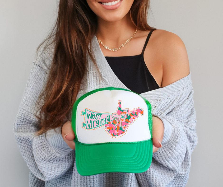 West Virginia (Preppy Floral Flag State) - DTF