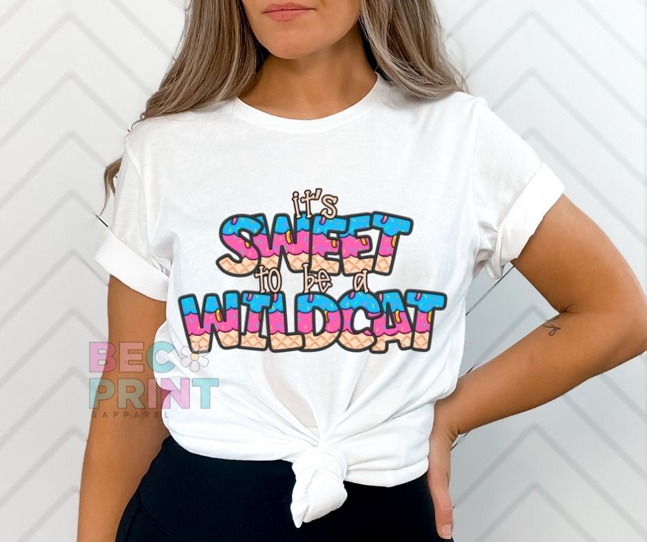Wildcat (Sweet to be a - Mascot) - DTF