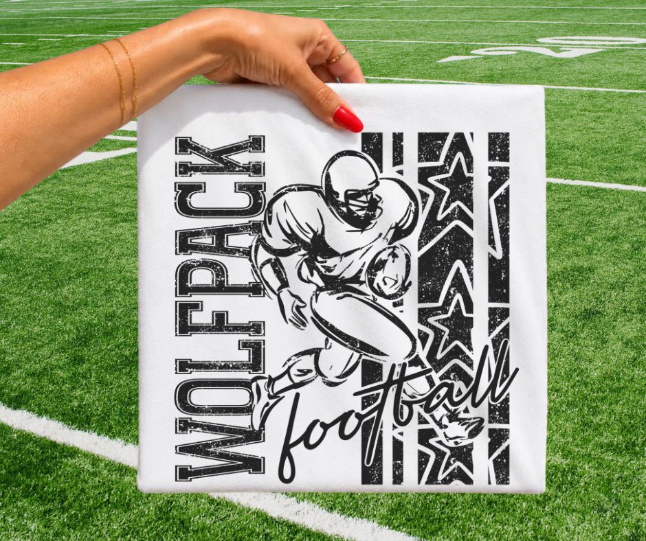 Wolfpack (Football Season Mascot) - DTF
