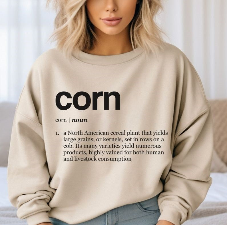 Thanksgiving Dinner Definitions - Corn - DTF