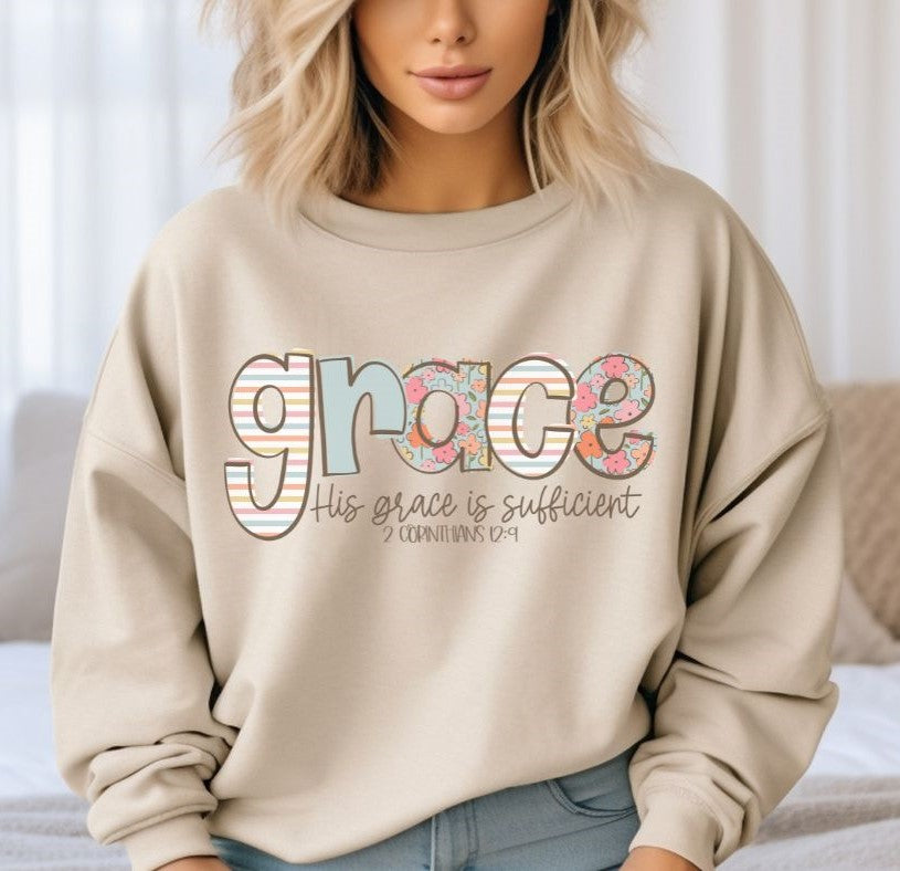 Grace (Doodle Words - spring) - DTF