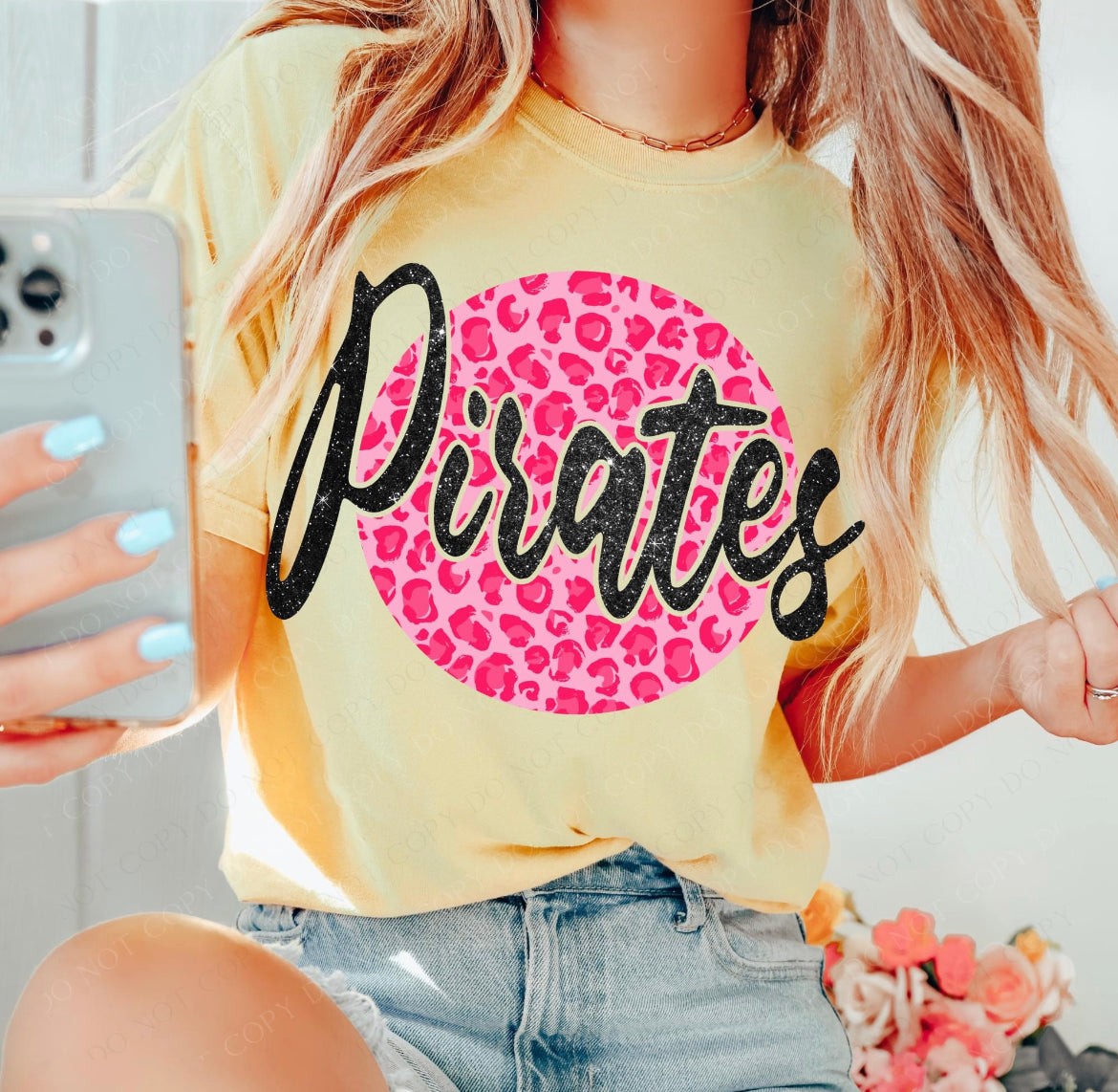 Pirates Mascot (Leopard) - DTF