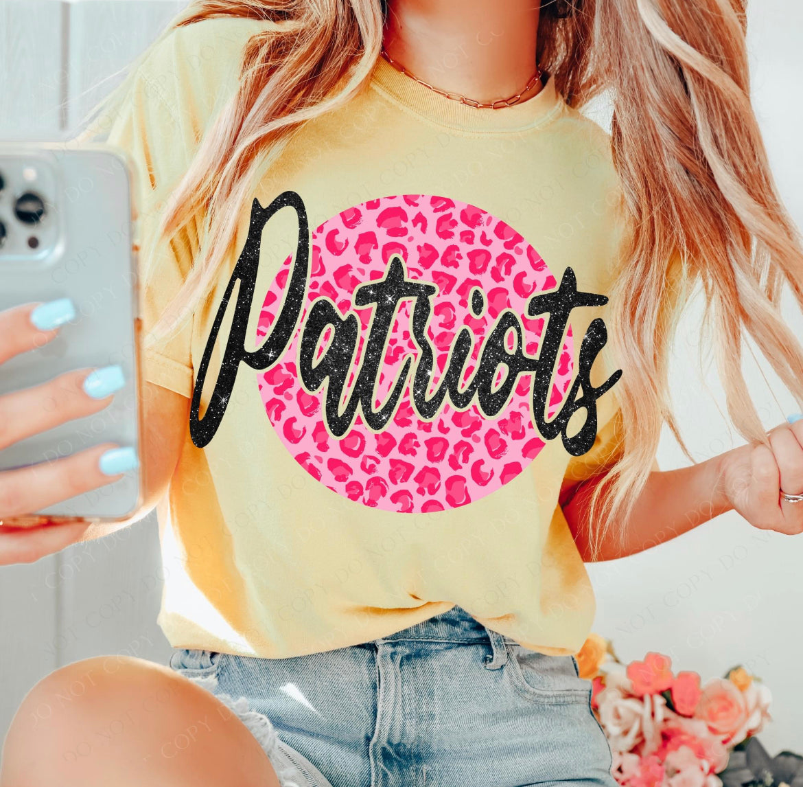 Patriots Mascot (Leopard) - DTF