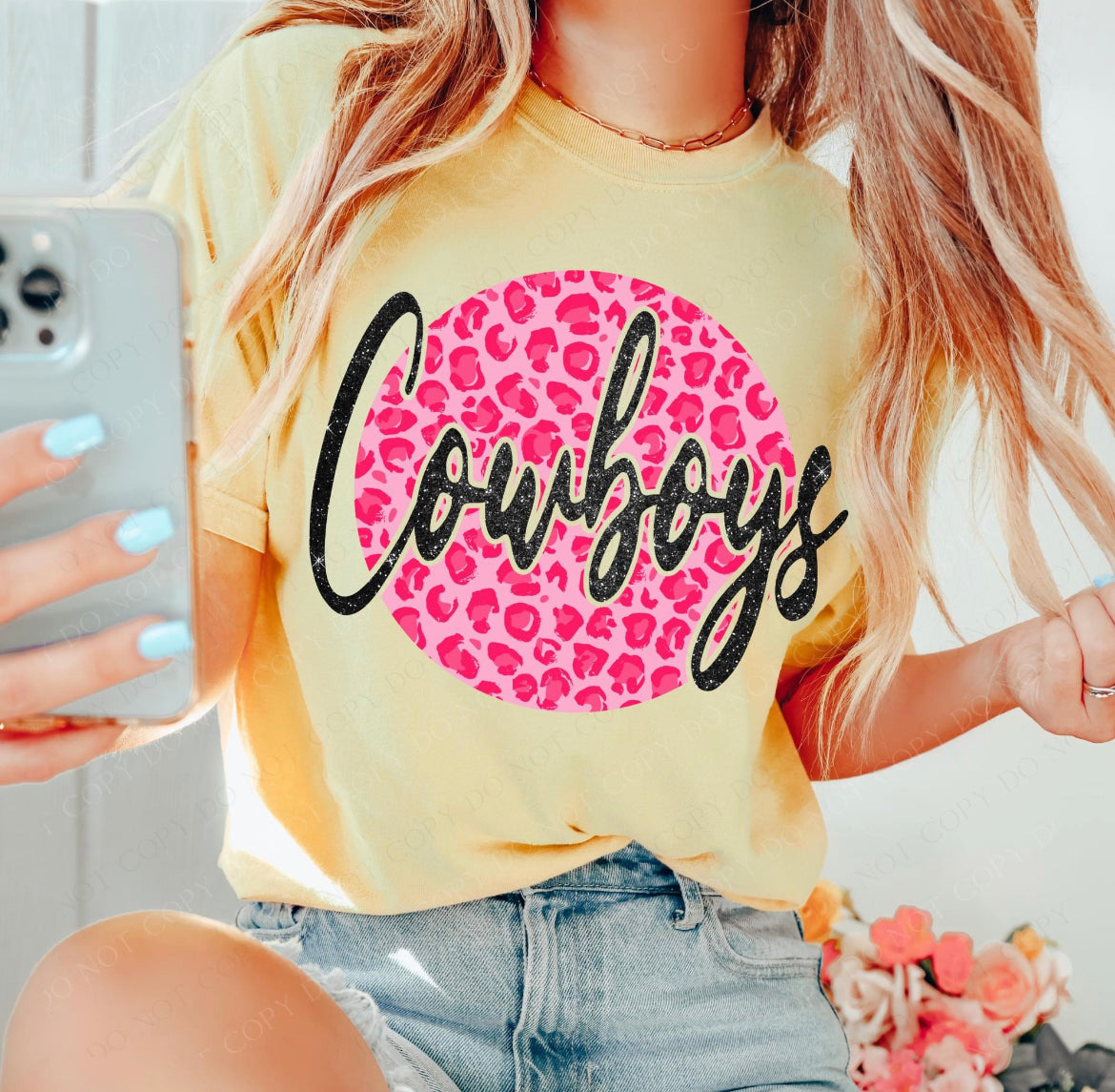 Cowboys Mascot (Leopard) - DTF