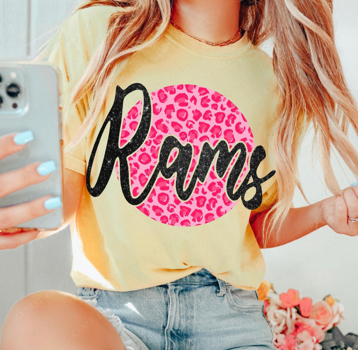 Rams Mascot (Leopard) - DTF