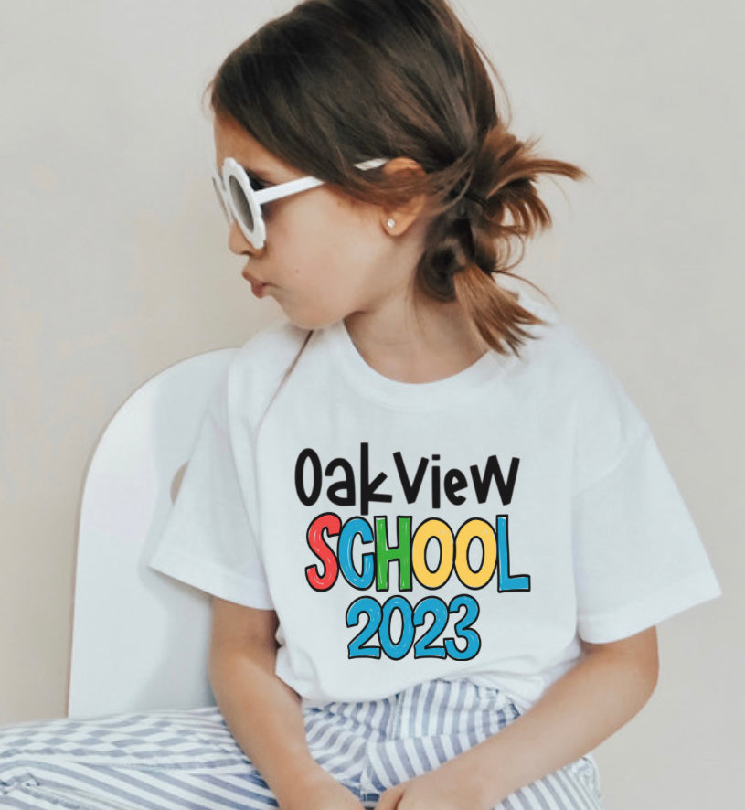 Custom Last Day of School - 2-in-1 (front/back) - YOUTH - DTF