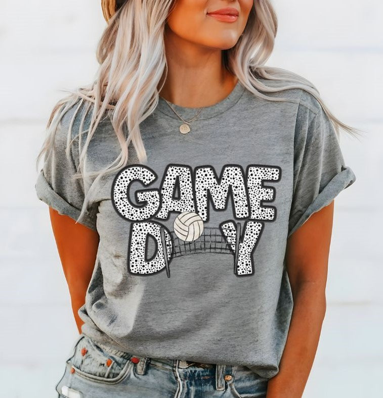 Game Day Dalmatian Volleyball - DTF