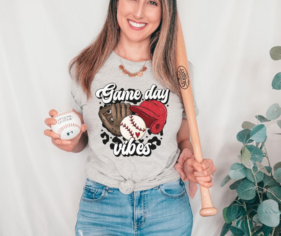Game Day Vibes - Baseball - DTF
