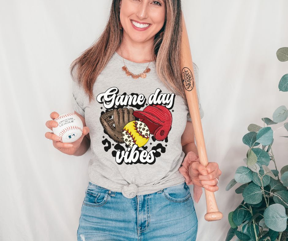 Game Day Vibes - Softball - DTF
