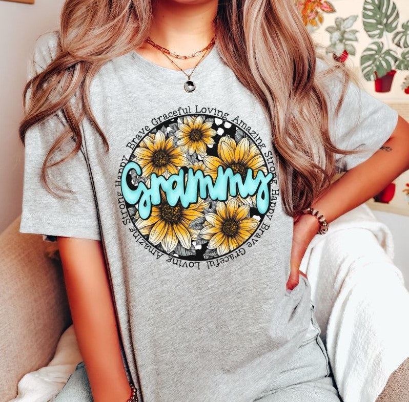 Grammy - Sunflower Mother's Day - DTF