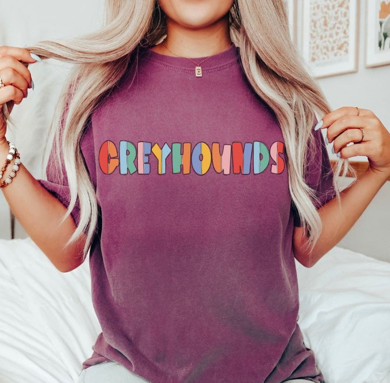 Greyhounds Color Block - DTF