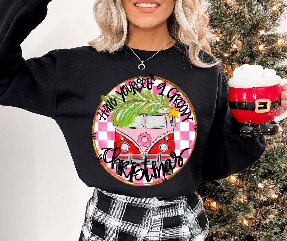 Groovy Christmas - DTF