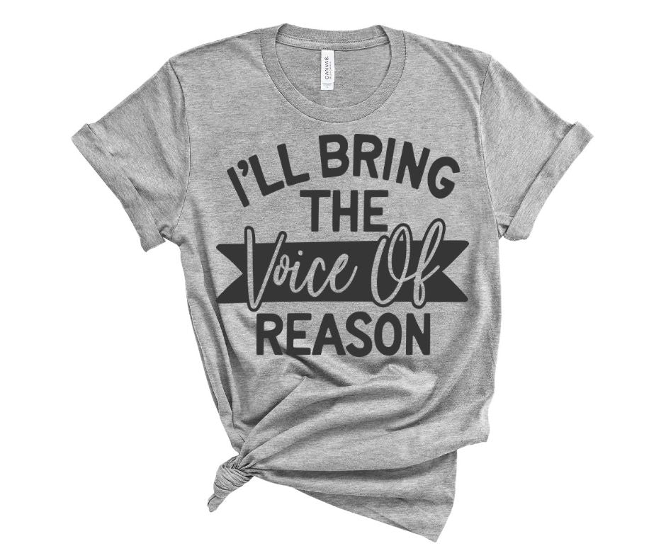 I'll Bring the Voice of Reason