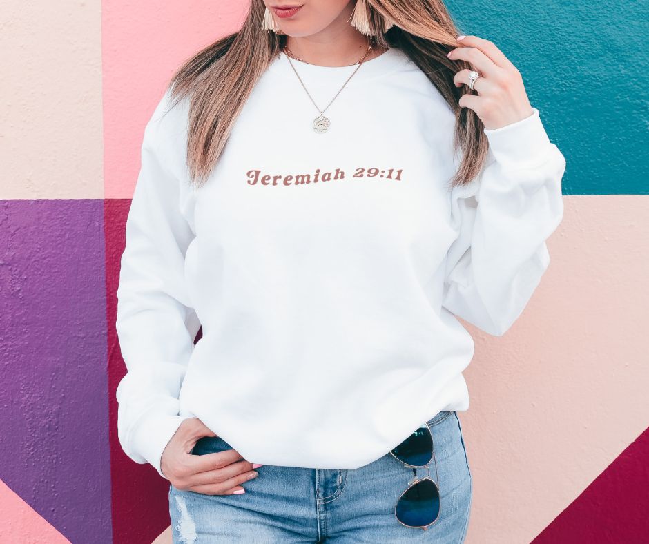 Jeremiah 29:11 (muted back only) - DTF