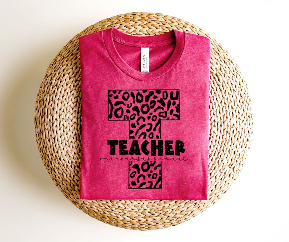 Paraprofessional - single color with leopard