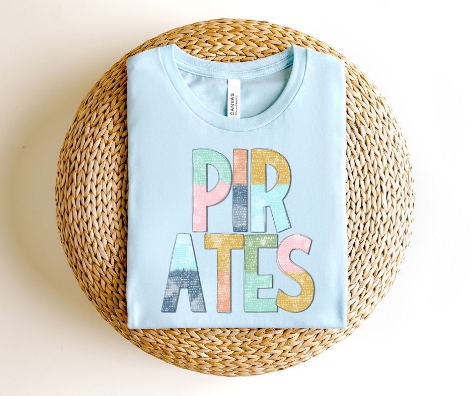 Pirates Multi-Colored Mascot - DTF