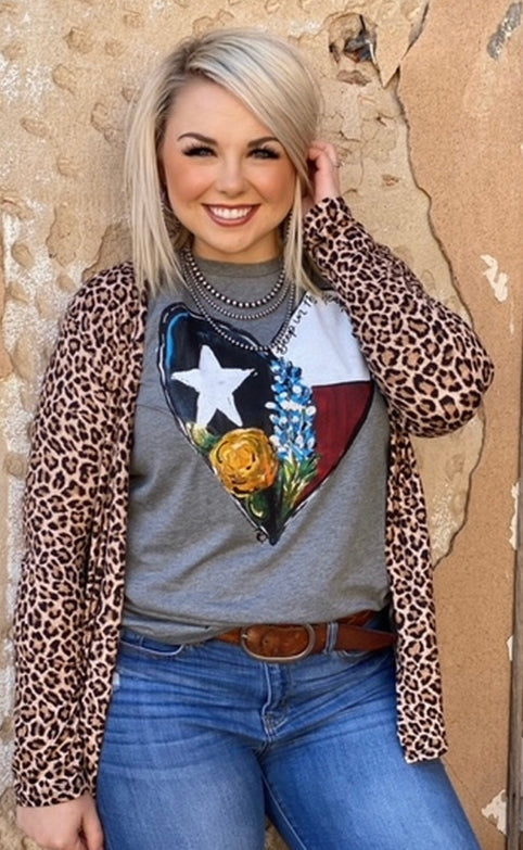 Texas Heart t-shirt
