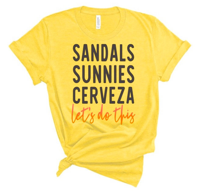 Sandals Sunnies Cerveza