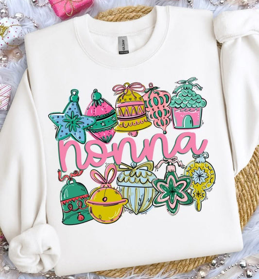 Nonna (Ornament Name Frame) - DTF
