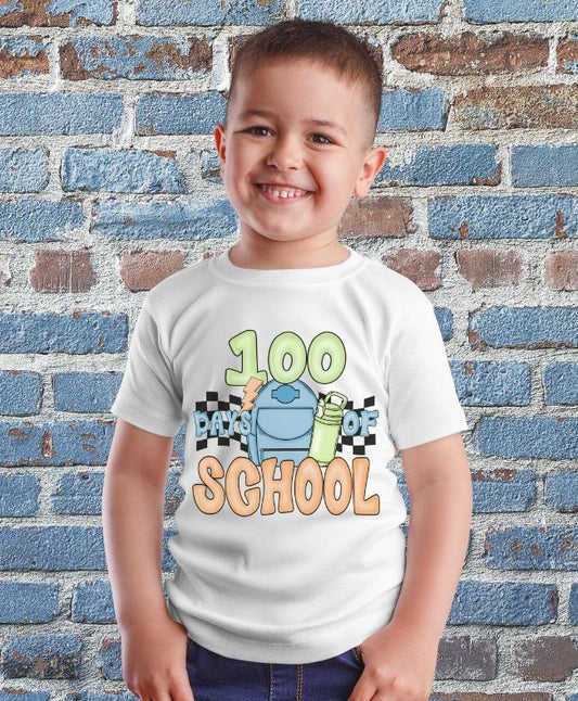 100 days of school (backpack - boy) - YOUTH - DTF