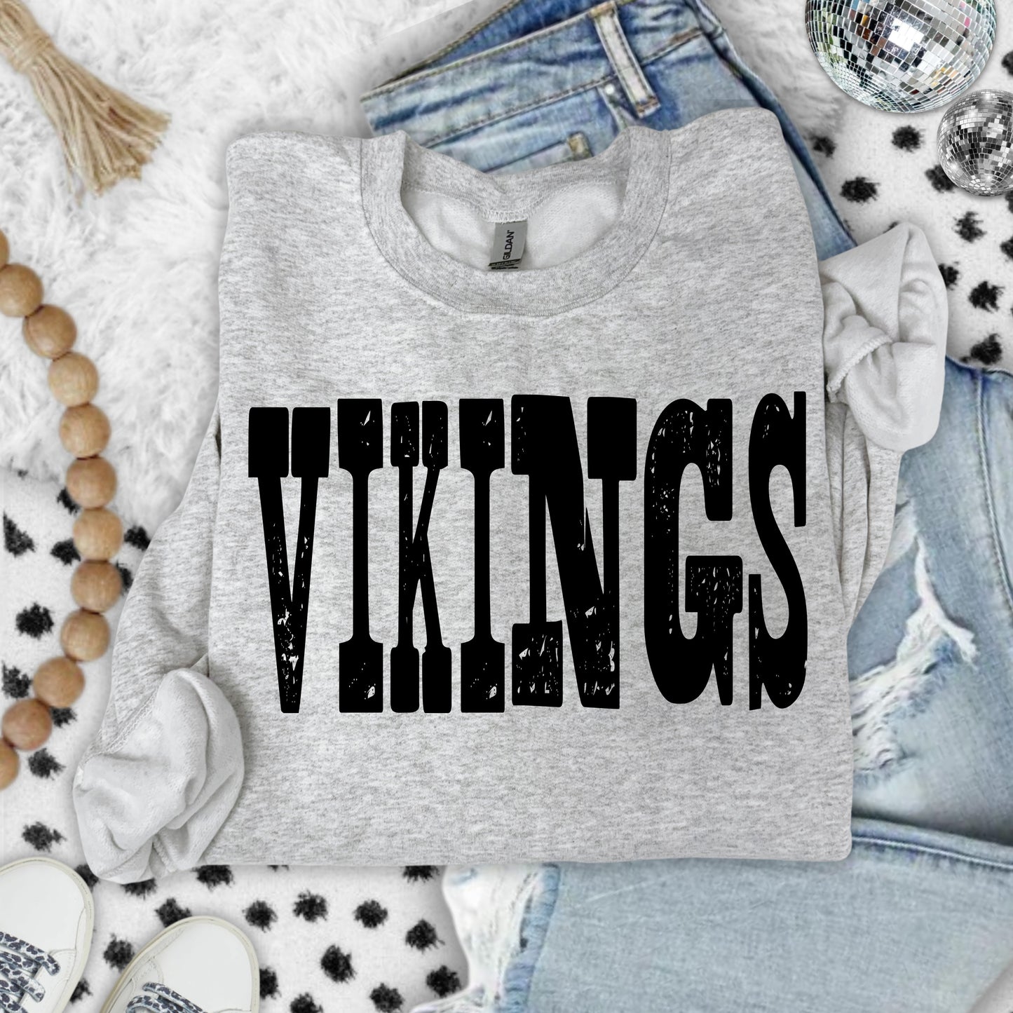 Vikings (Mixed Up Mascot) - DTF