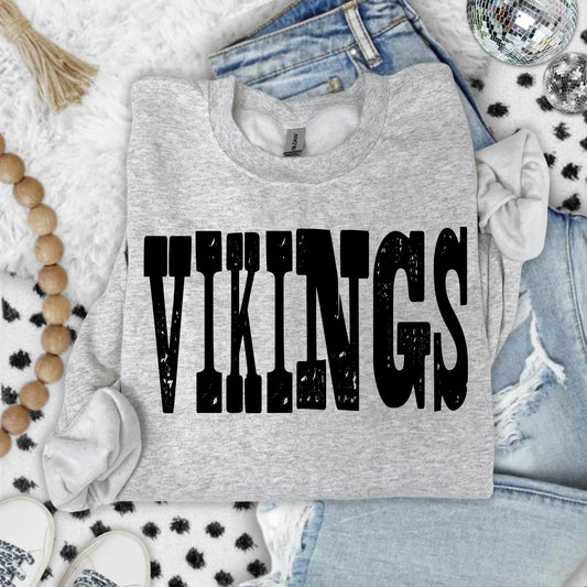 Vikings (Mixed Up Mascot) - DTF