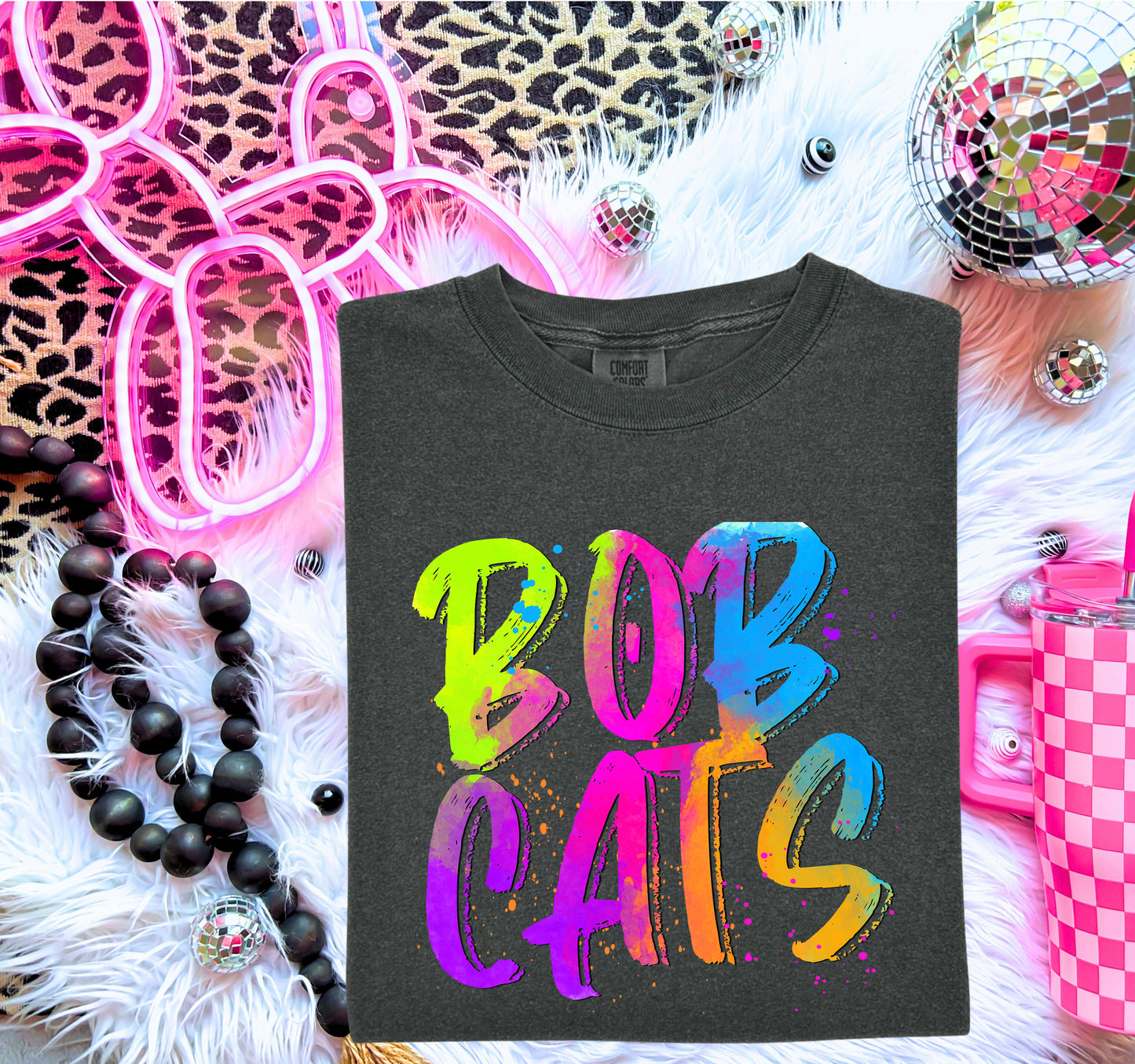 Bobcats (Bright Colored Graffiti Style Mascots) - DTF