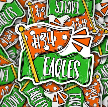 CUSTOM Pennant Field Mascot - Design/Mock Up