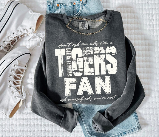 Tigers (Don't Ask Me Why Spirit Mascot) - DTF