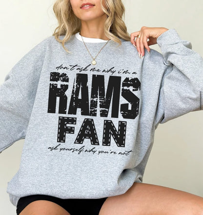 Rams (Don't Ask Me Why Spirit Mascot) - DTF