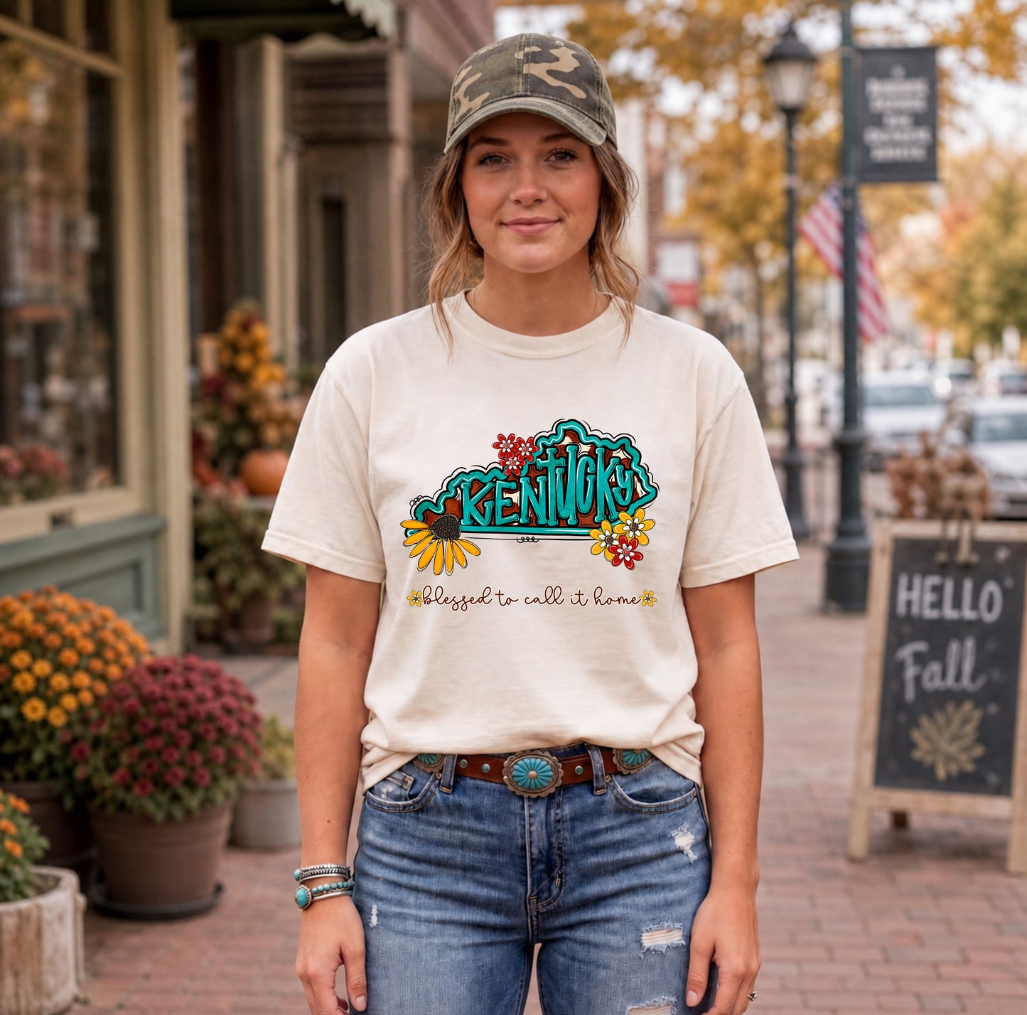 Kentucky (Turquoise State) - DTF