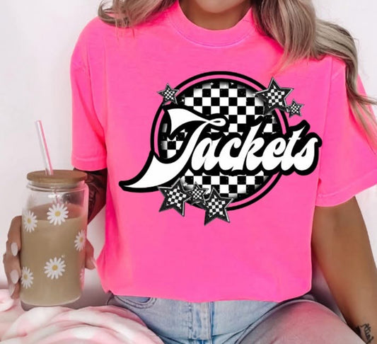 Jackets (Checkered Stars Mascot) - DTF