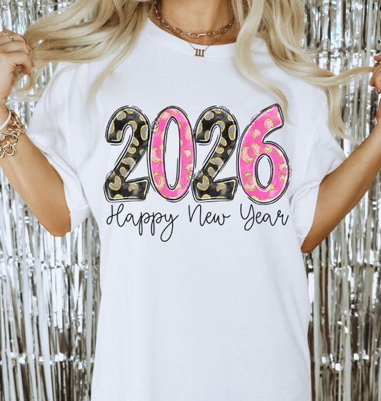 Happy New Year 2026 - DTF